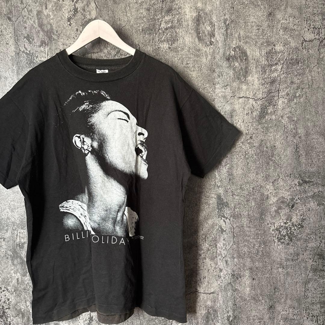 ⭐︎361 90's✨希少✨Bille Holiday Tシャツ JAZZシンガー