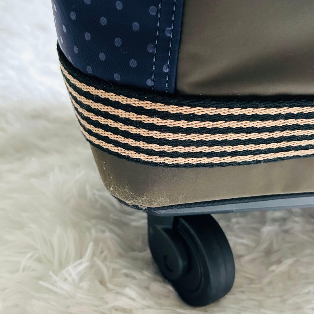 美品⭐︎SWANY キャリーケース　東京デリカ　2way4輪ストッパー機内持ち込み