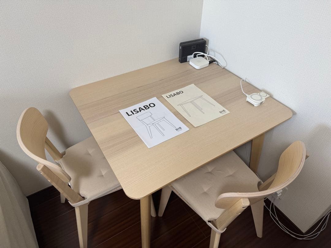 IKEA LISABOダイニングテーブルセット　直接引取り限定（東京都港区）