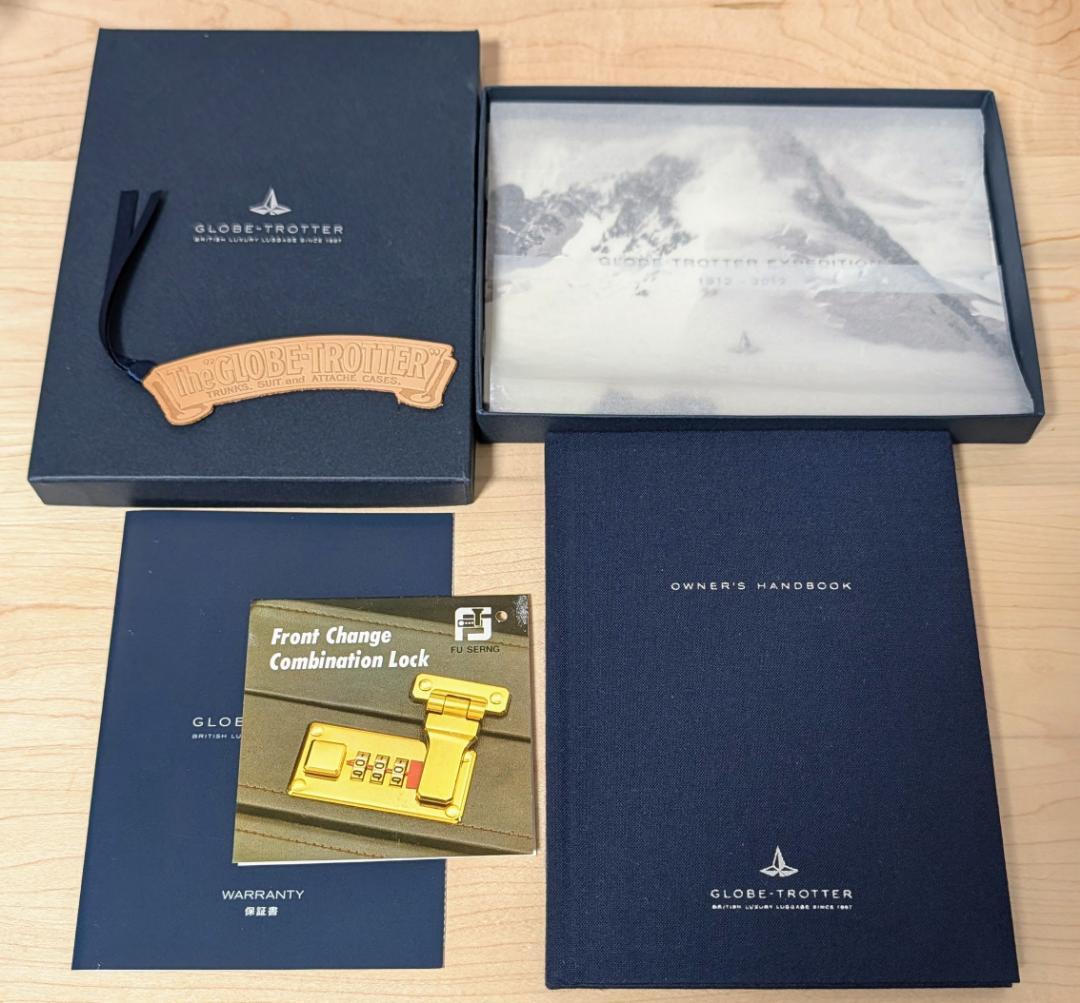 26万 GLOBE-TROTTER サファリ ヴァニティケース