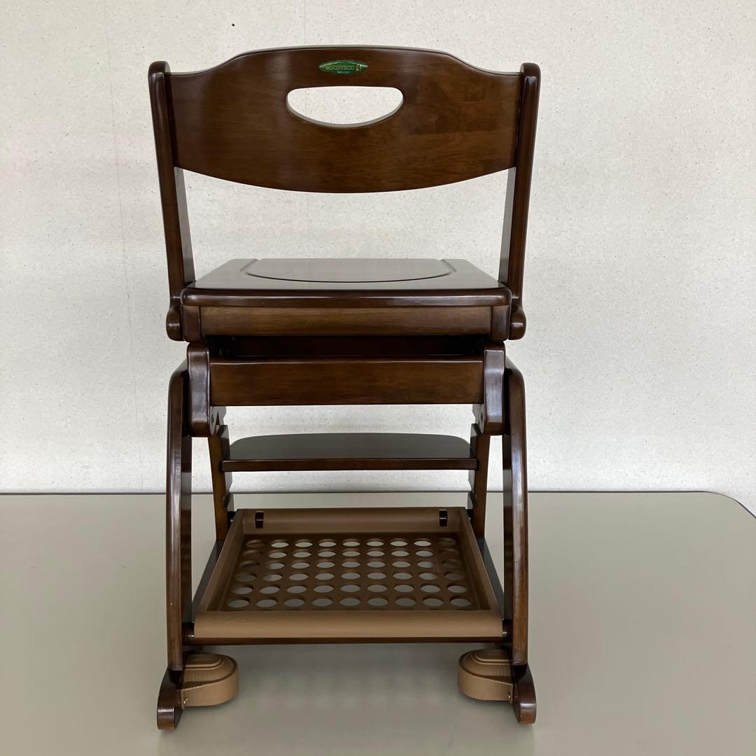 コイズミ　学習椅子　未使用品　座面スライド機能付　4段階高さ調整付