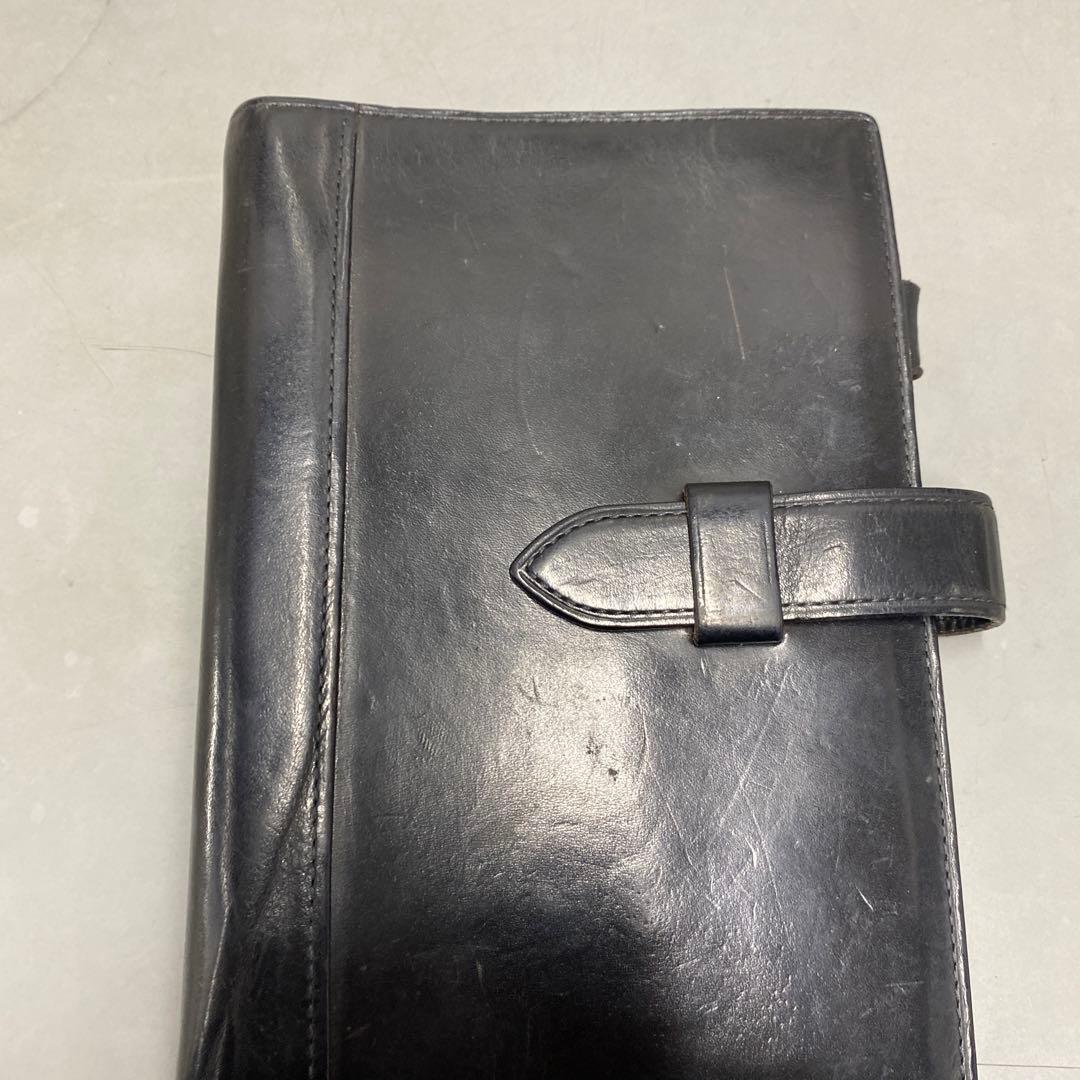 GANZO レザーリング式ファイル ブラック