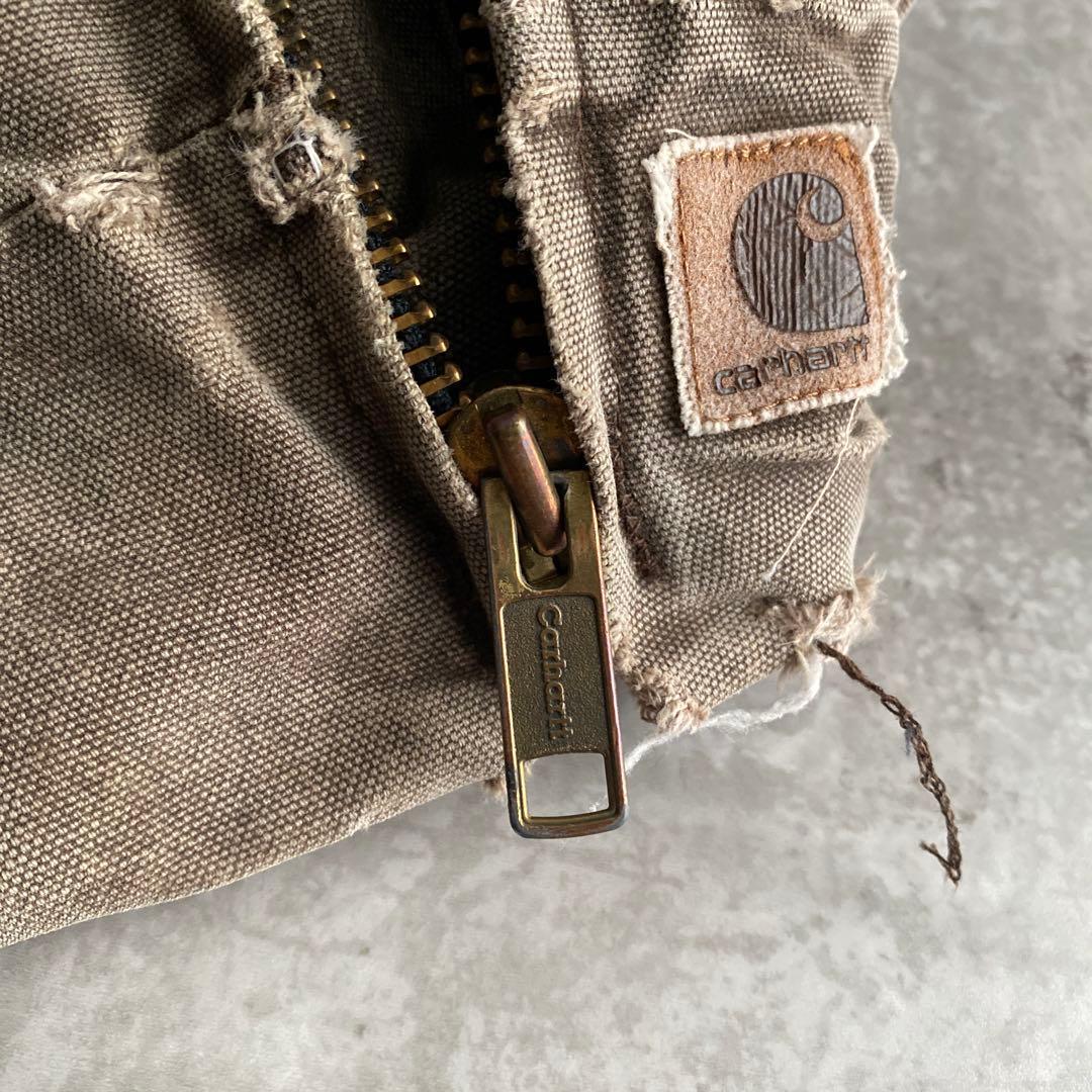 レアカラー 鬼フェード カーハート サンタフェジャケット 2XL チェスナット