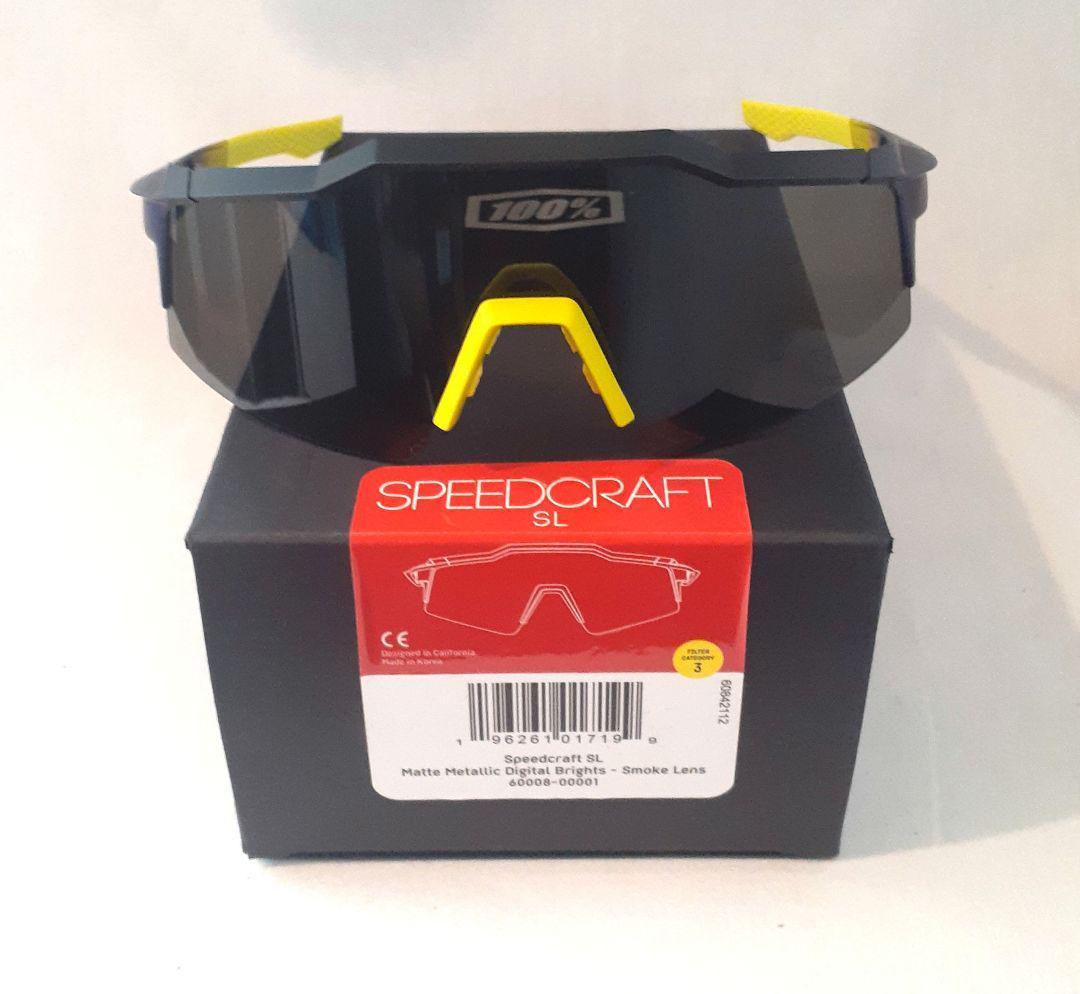 100% Speedcraft SL パープル ワンハンドレッド サングラス