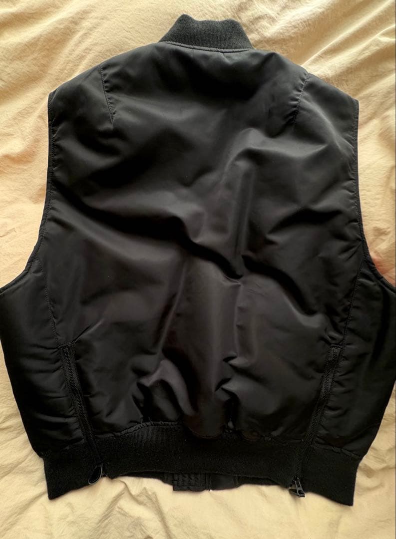 AVIREX MA-1 ベスト /MA-1 VEST メンズ L 010 黒