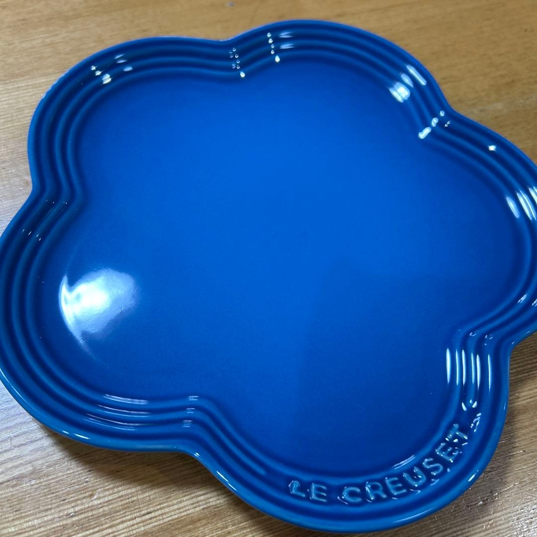 ル・クルーゼ　フラワープレート　Lサイズ 5枚セット