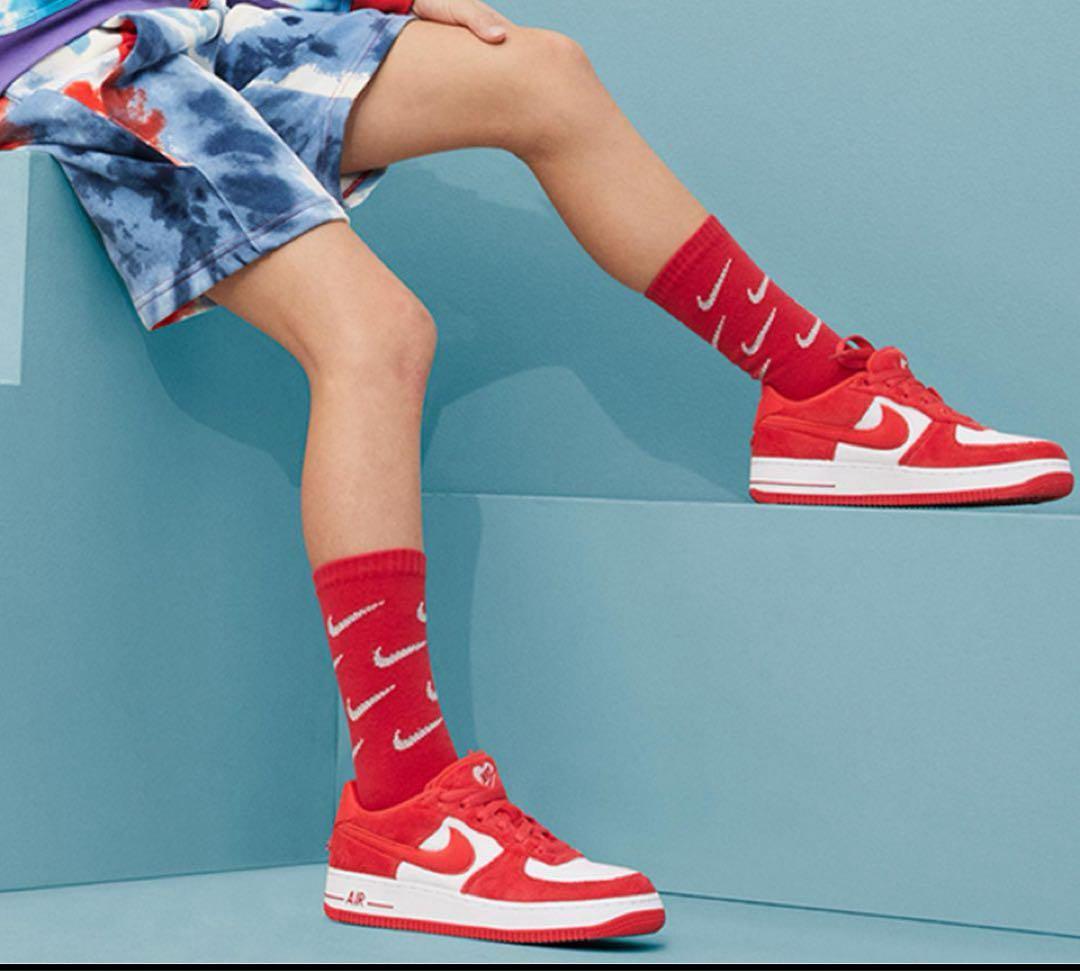 25cm NIKE AIR FORCE 1 （GS）バレンタイン ウィメンズ