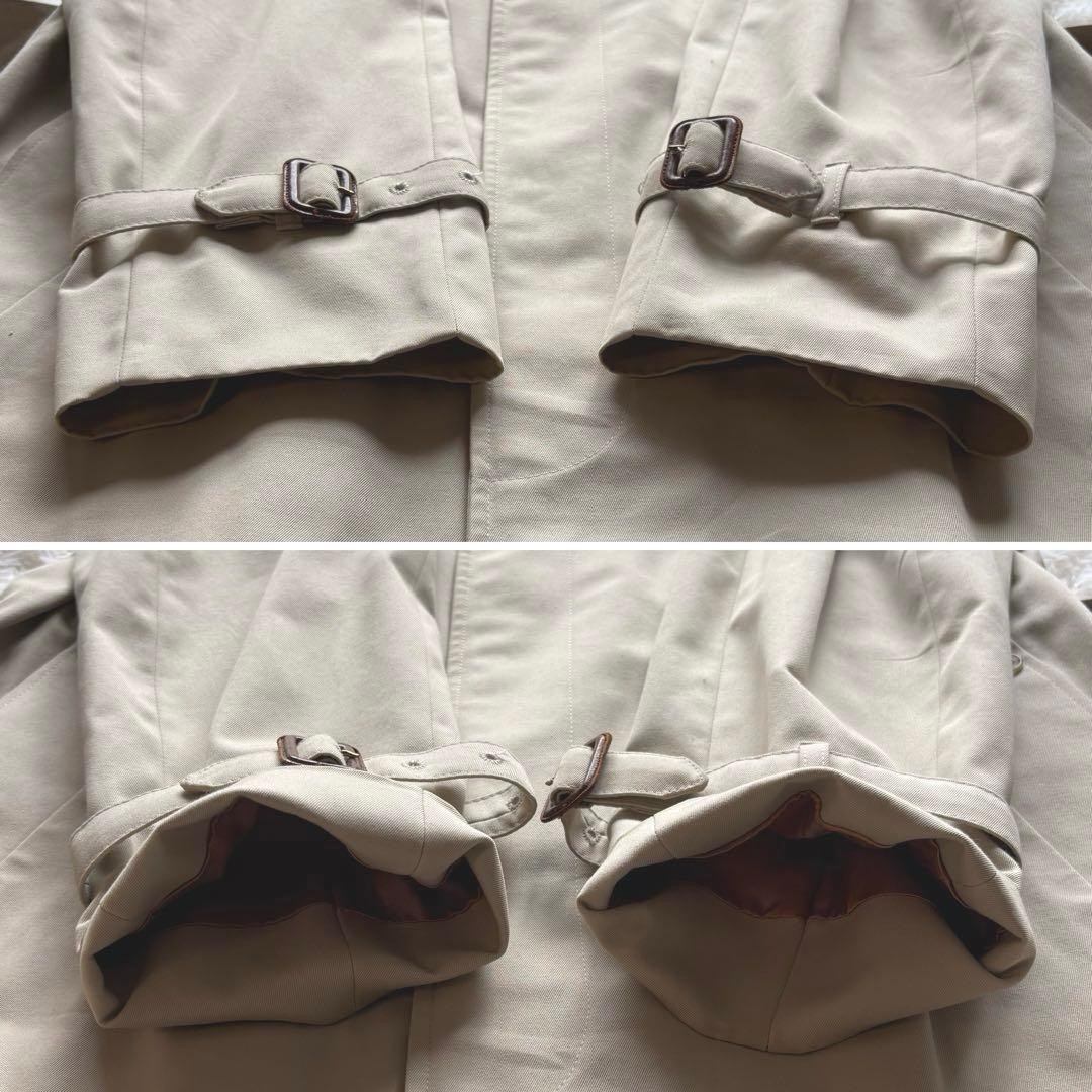 ✨美品✨アクアスキュータム　Aqua5　トレンチコート　英国製　比翼　LLサイズ