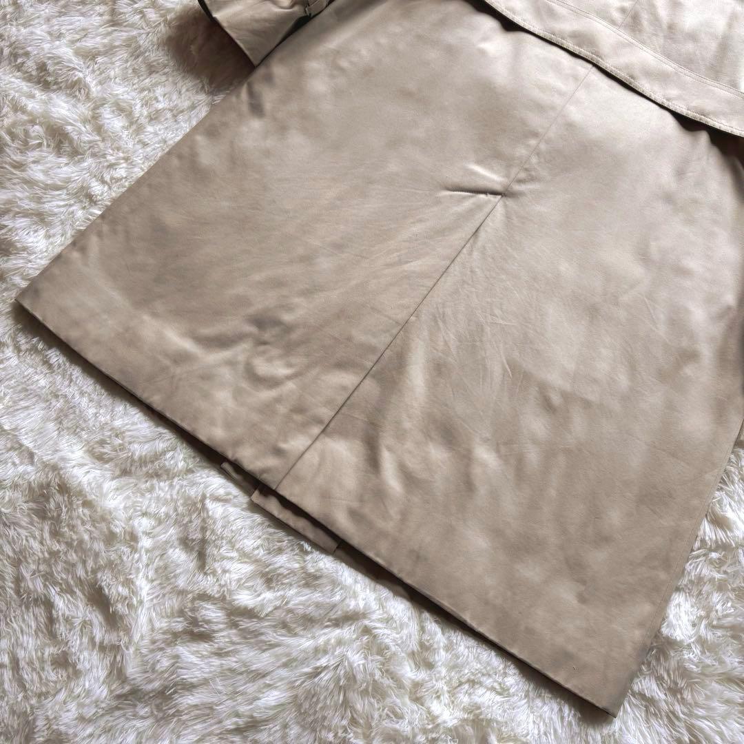 ✨美品✨アクアスキュータム　Aqua5　トレンチコート　英国製　比翼　LLサイズ