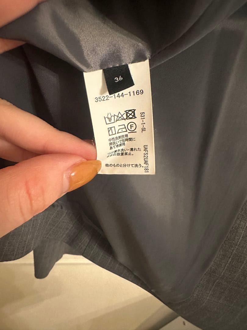 green label relaxing スーツセット