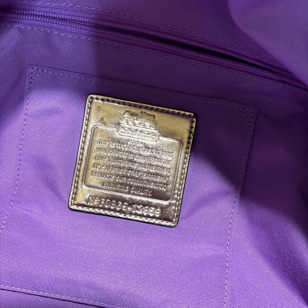 【新品同様級】 COACH コーチ ボストンバッグ　2way ハンドバッグ