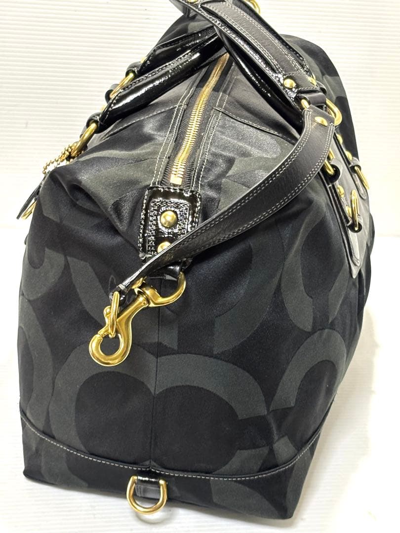 【新品同様級】 COACH コーチ ボストンバッグ　2way ハンドバッグ