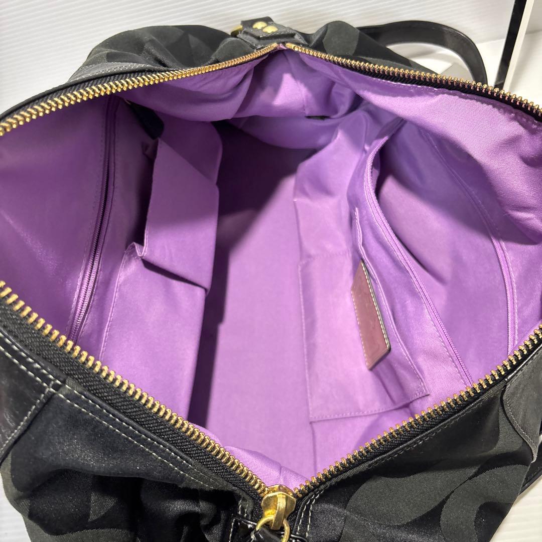 【新品同様級】 COACH コーチ ボストンバッグ　2way ハンドバッグ