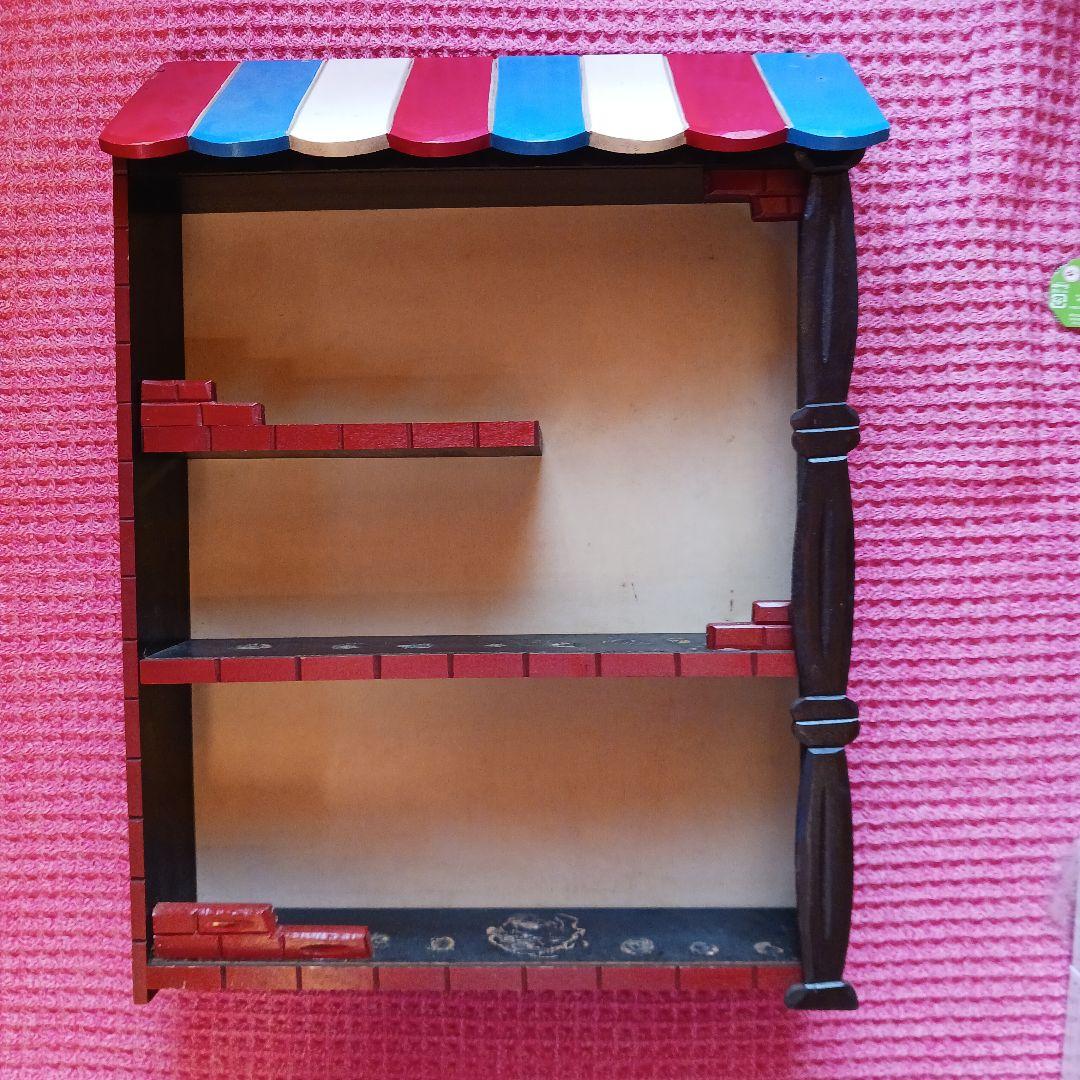 Disney まんがこけし 昭和レトロ 収納ケース ハウス ヴィンテージ 工芸品