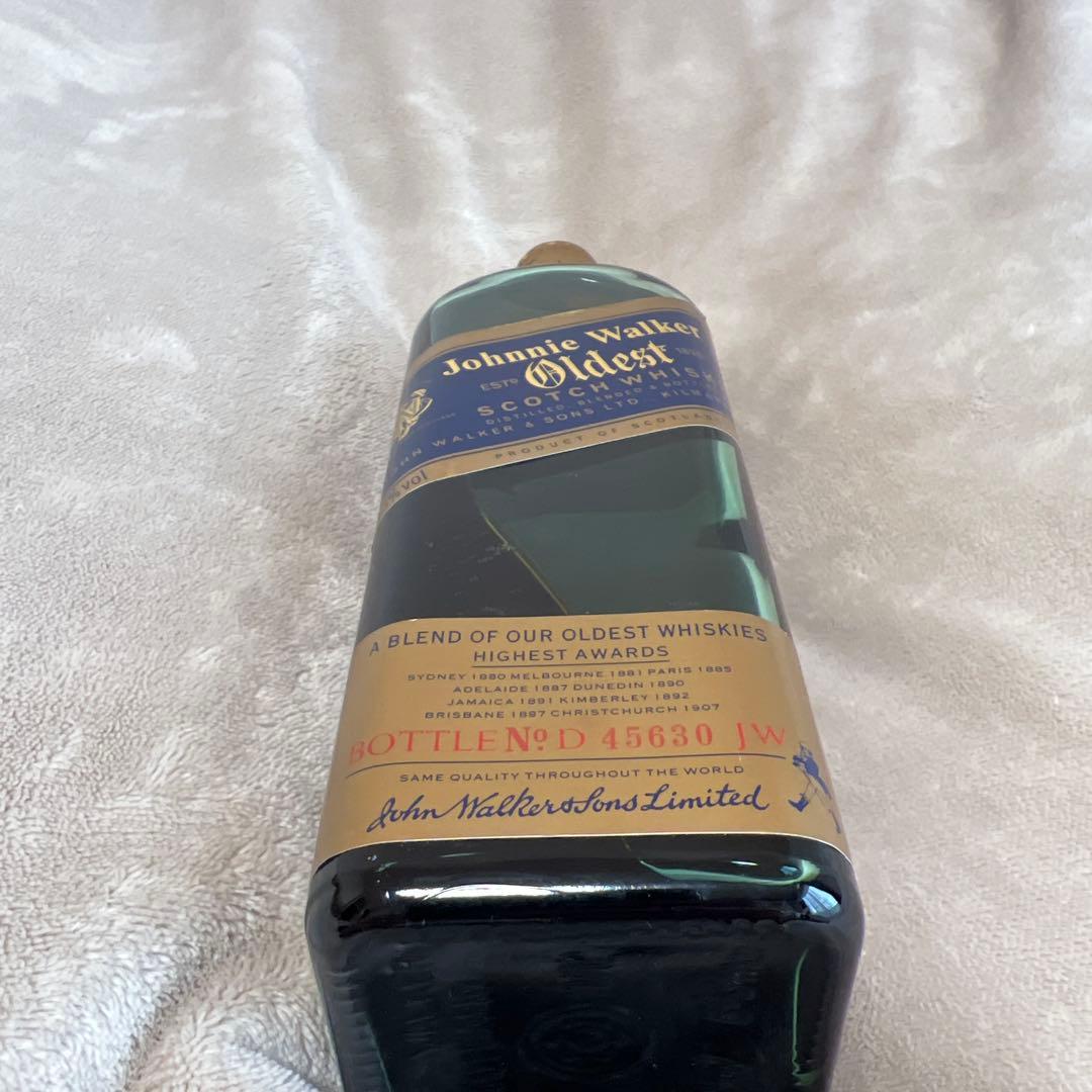 Johnnie Walker Blue Label スコッチウイスキー　角瓶付き