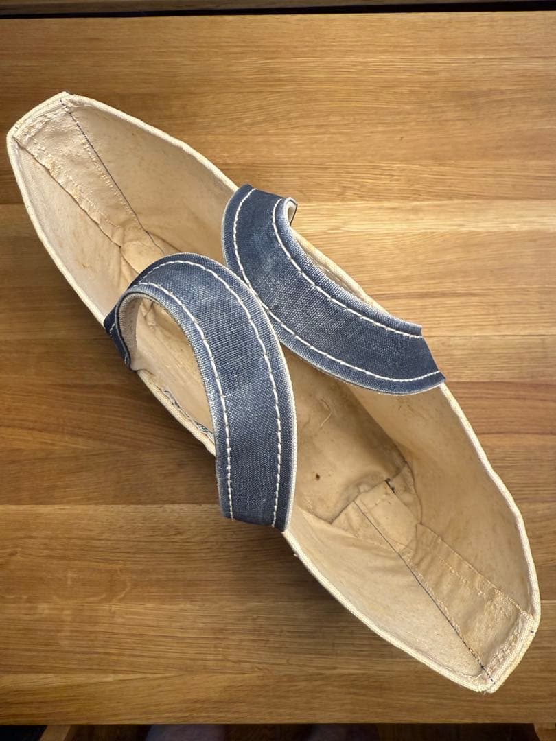 ①人気Navy！70-80sガイド１本ギザタグ エルエルビーントートバッグ