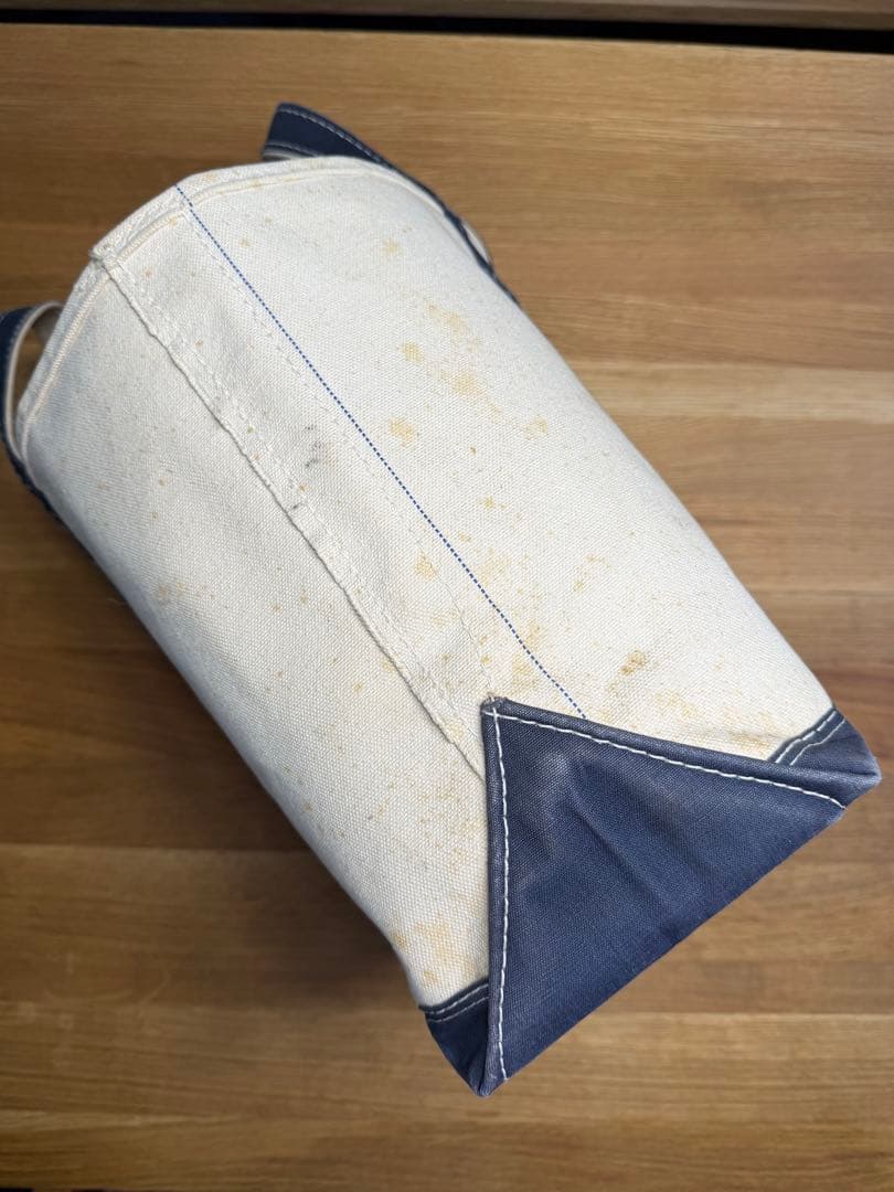 ①人気Navy！70-80sガイド１本ギザタグ エルエルビーントートバッグ