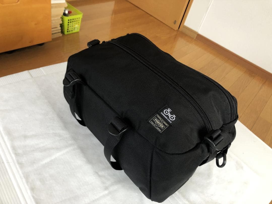 美品　ポーター　木梨サイクル　ボディー　バッグ　ウエスト　ポーチ　タンカー