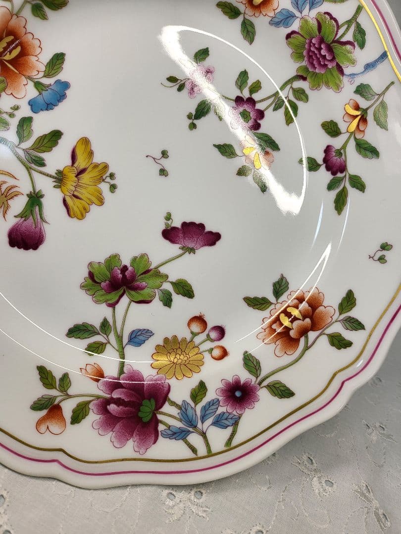 希少✨リチャードジノリ✨グランデューカ フラワー①24cm皿 華やか