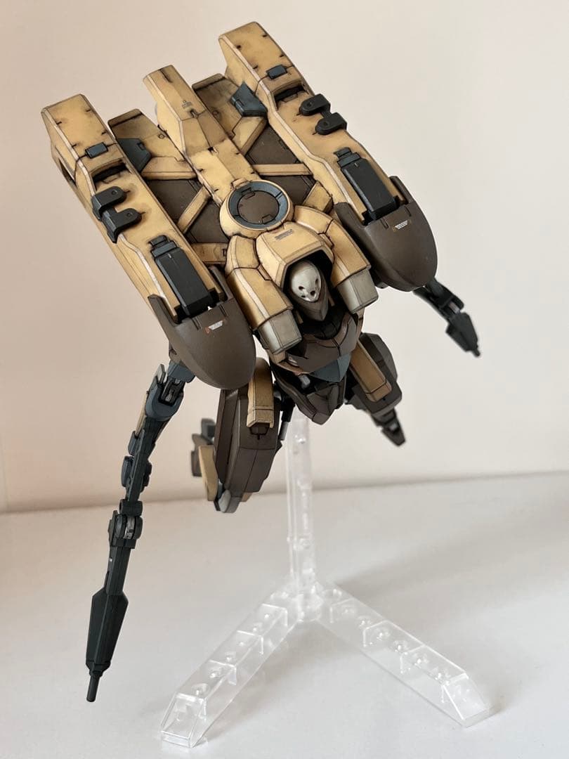 hg ガンプラ　鉄血のオルフェンズ 百里　全塗装　パステルシャドウ　完成品