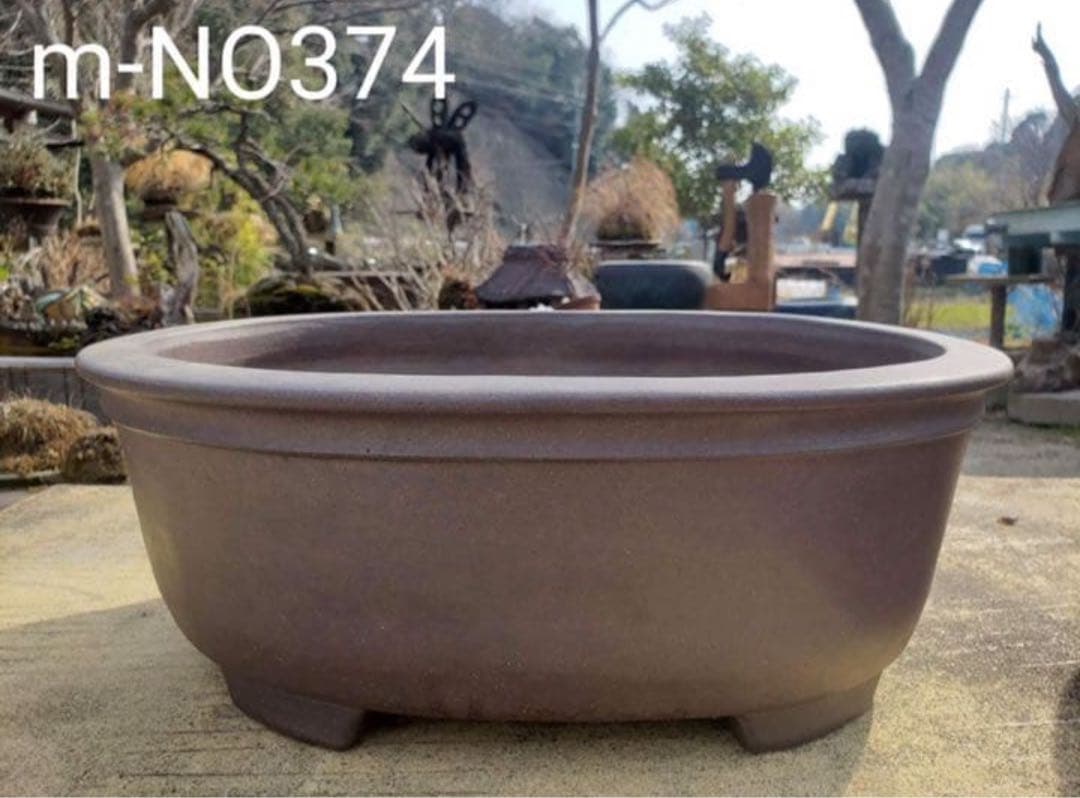 超珍品　メダカ鉢　水盤　中野行山手造り