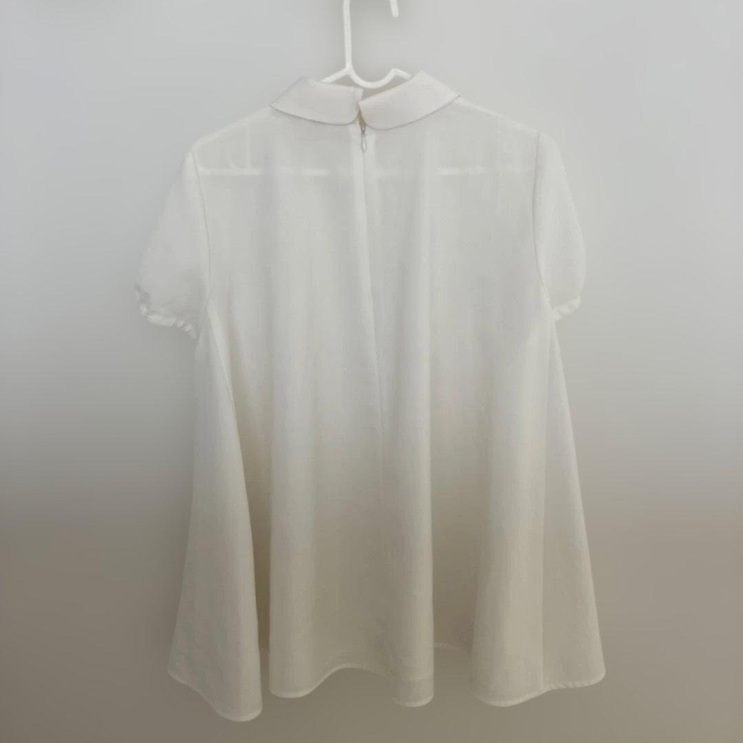 サラサラ襟付きブラウス yori 38 ブラウス