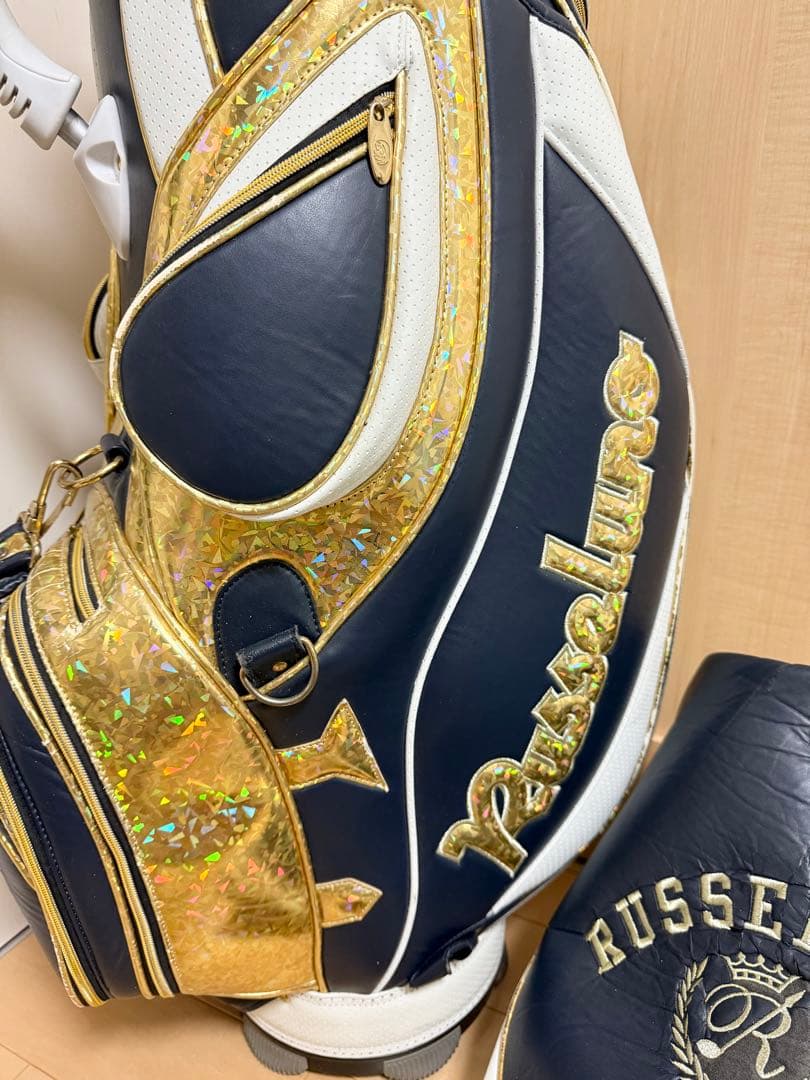 完売★ラッセルノ★キャディバッグ★ゴルフ★RUSSELUNO★ゴルフバッグ★レア