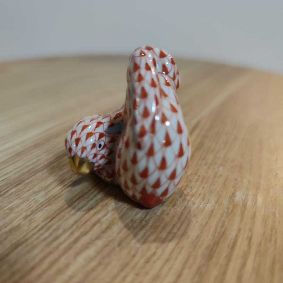 HEREND 陶磁製 うさぎのフィギュリン（置物）