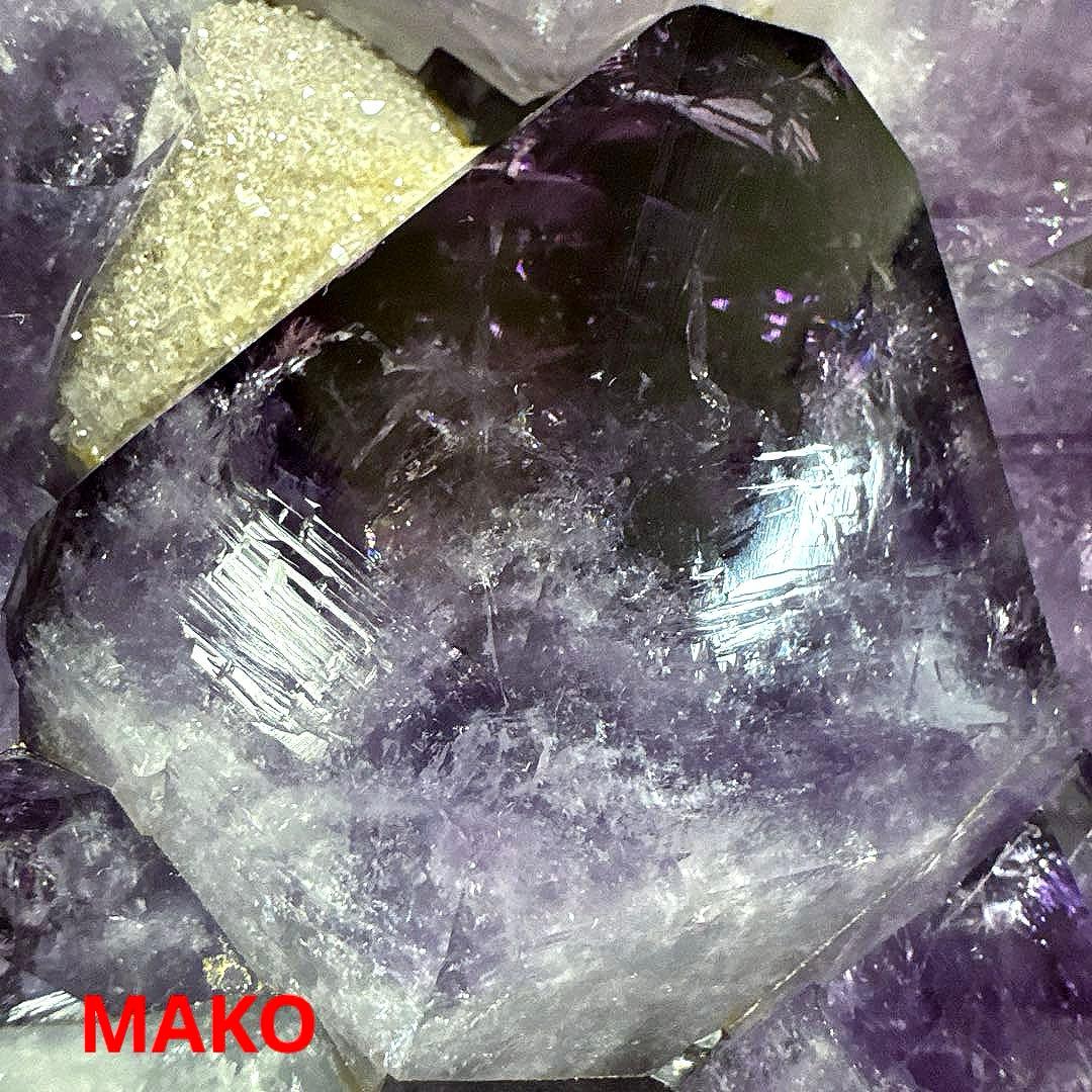 M1749☆アメジストクラスター12.4Kg☆天然石　原石☆N50602