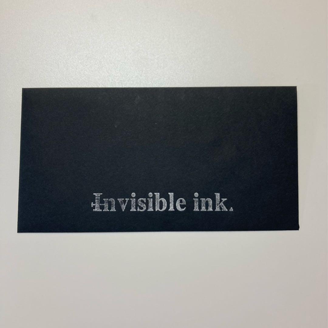 あんみつInvisible ink MDF\"F.MAD.\"