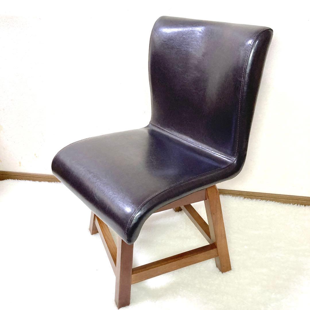 【良品✨】 MORISHIGE モリシゲ チェア 回転チェア レザー ダイニング