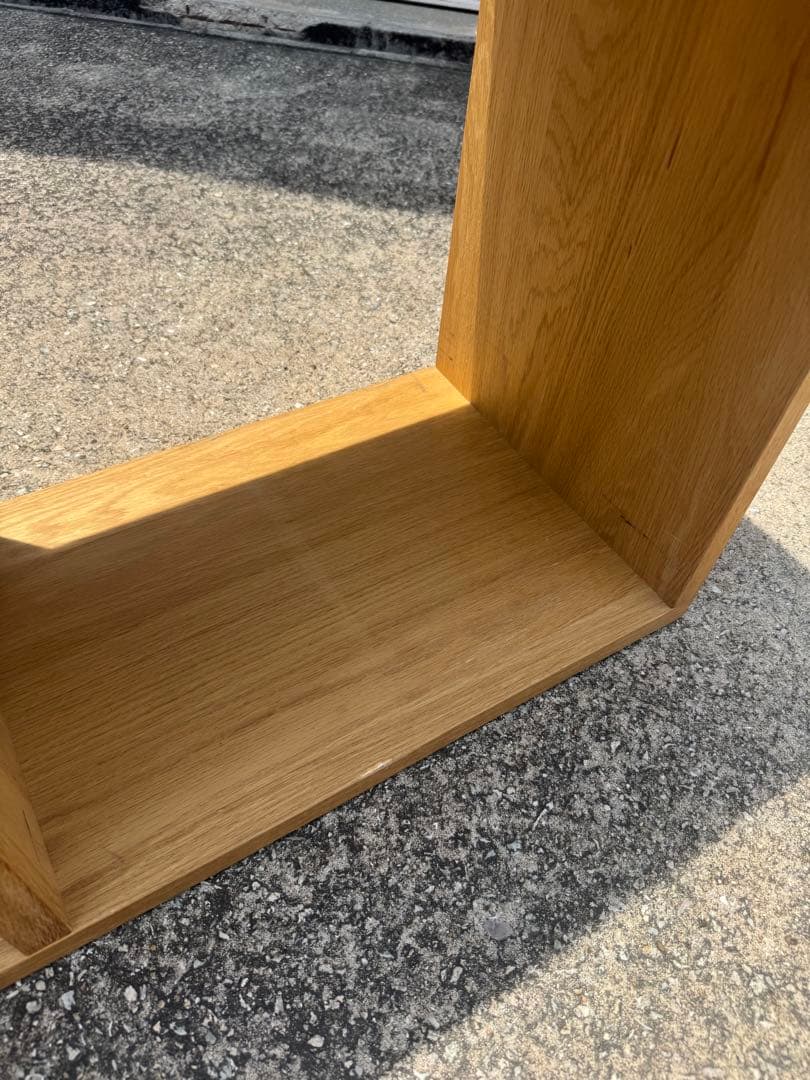 無印 スタッキングチェスト シェルフ オーク 3段 2列 オプション