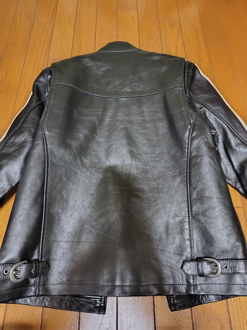 T*N様 【最終出品！】２ライン シングルライダース Msize 脱着インナーラ