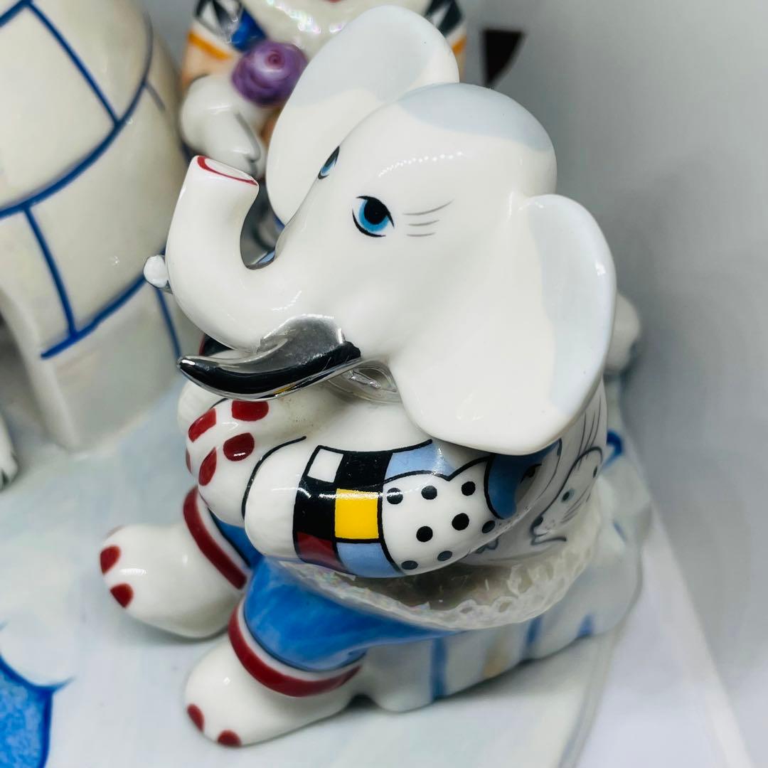廃盤品　ビレロイ&ボッホ　グリーンランドイグルー 北極　動物　フィギュリン
