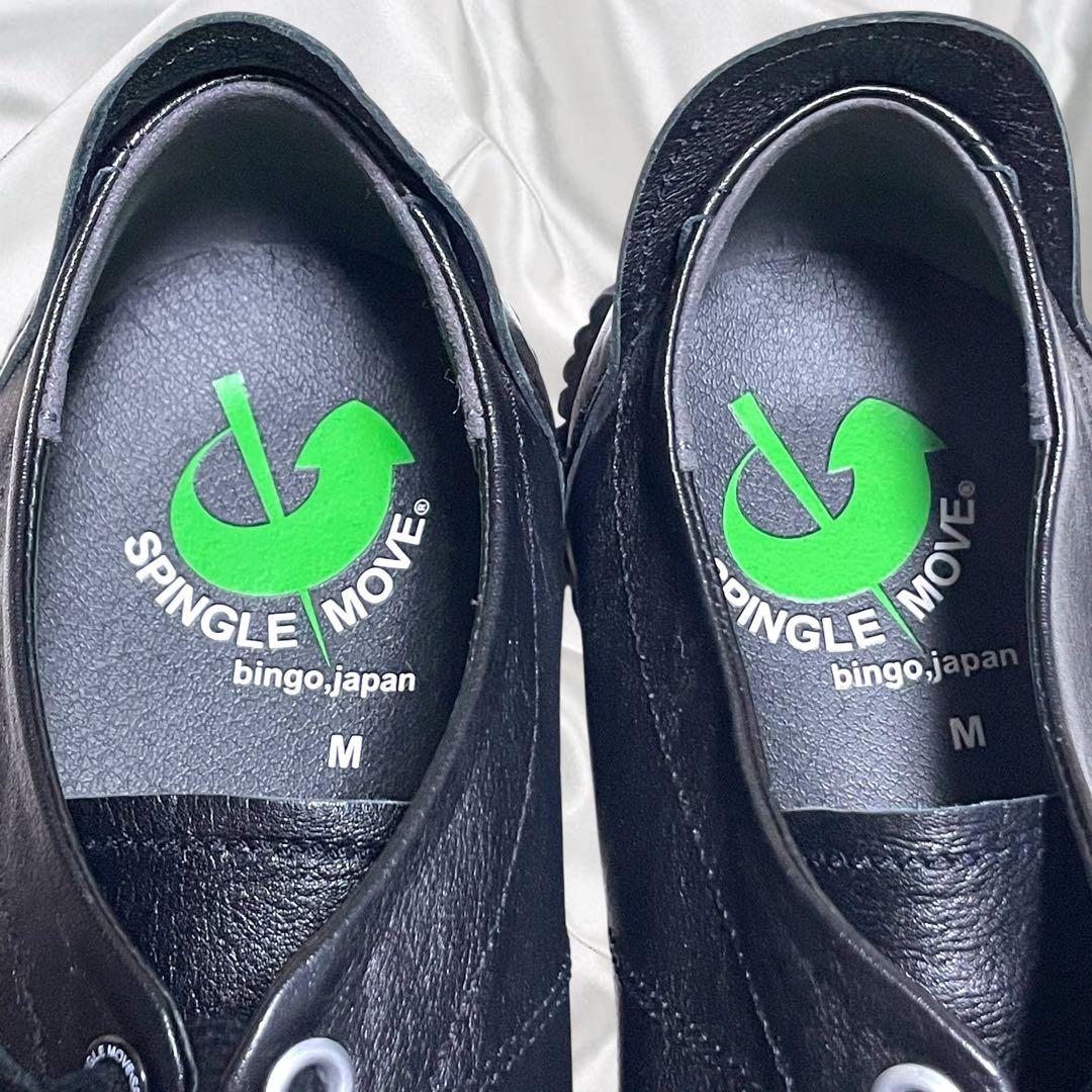 【SPINGLE MOVE】美品スピングル SP-198 カンガルーレザー M
