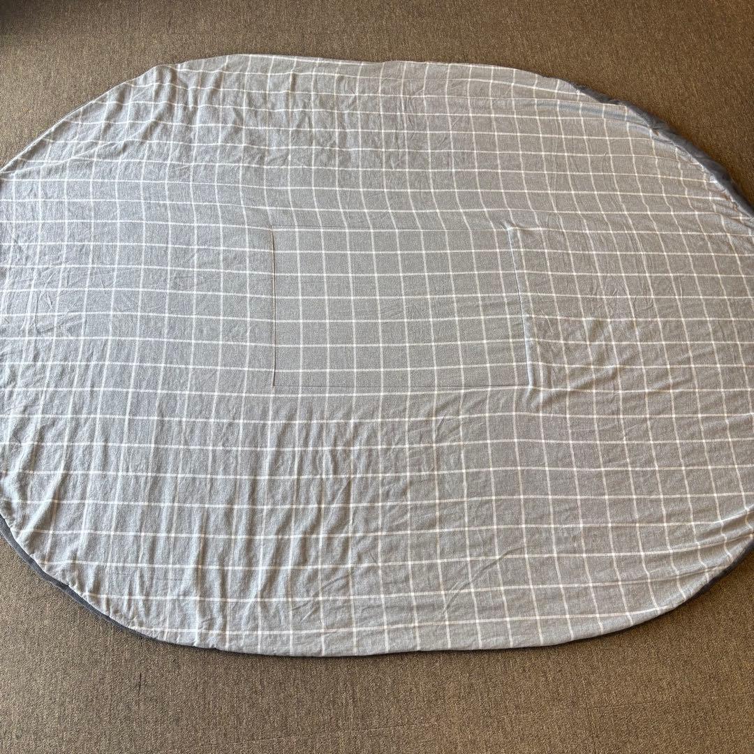 無印良品 3点セット 楕円こたつ こたつ布団 ラグ 美品 ローテーブル