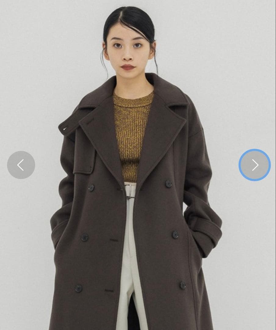 【UNITED TOKYO】ビッグカラーコート 型番:143151003