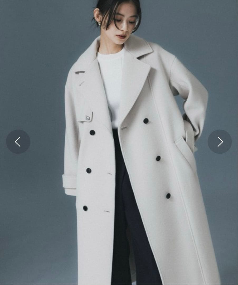 【UNITED TOKYO】ビッグカラーコート 型番:143151003