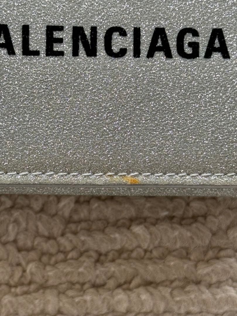 【BALENCIAGA】 三つ折り 財布 バッグ チェーン ウォレット