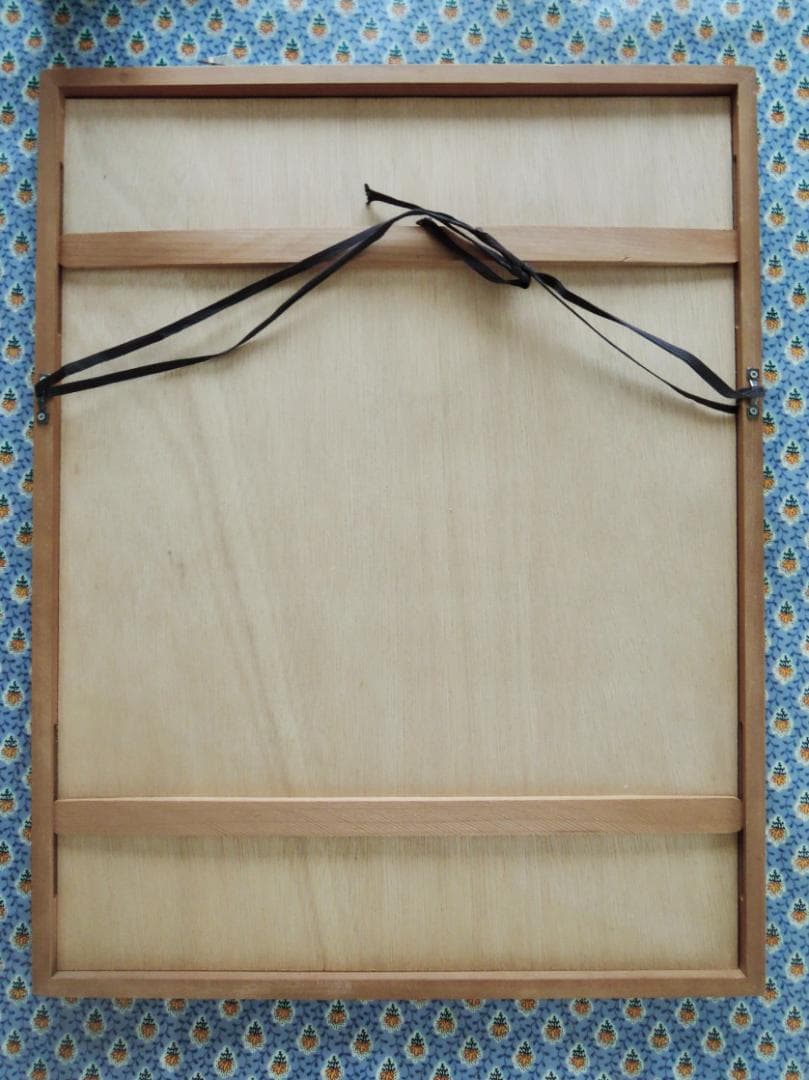 柚木沙弥郎『大漁』　型染絵