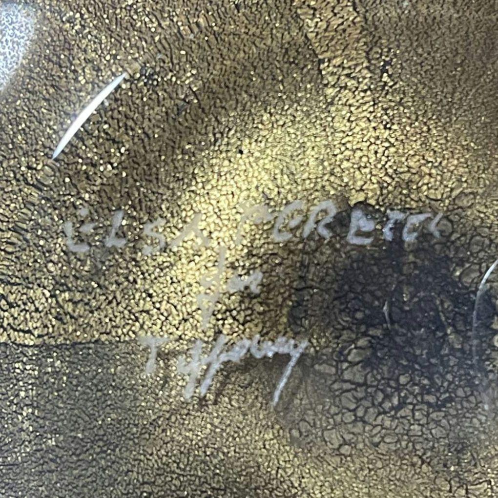 ベネチアンガラス ムラーノガラス 金彩 SEGUSO×TIFFANY コラボ作