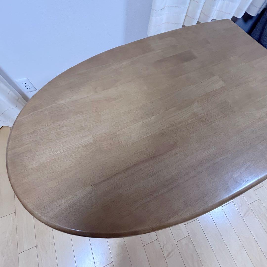 【希少】　カリモク　ダイニングテーブル　オーダー　楕円　3脚　karimoku