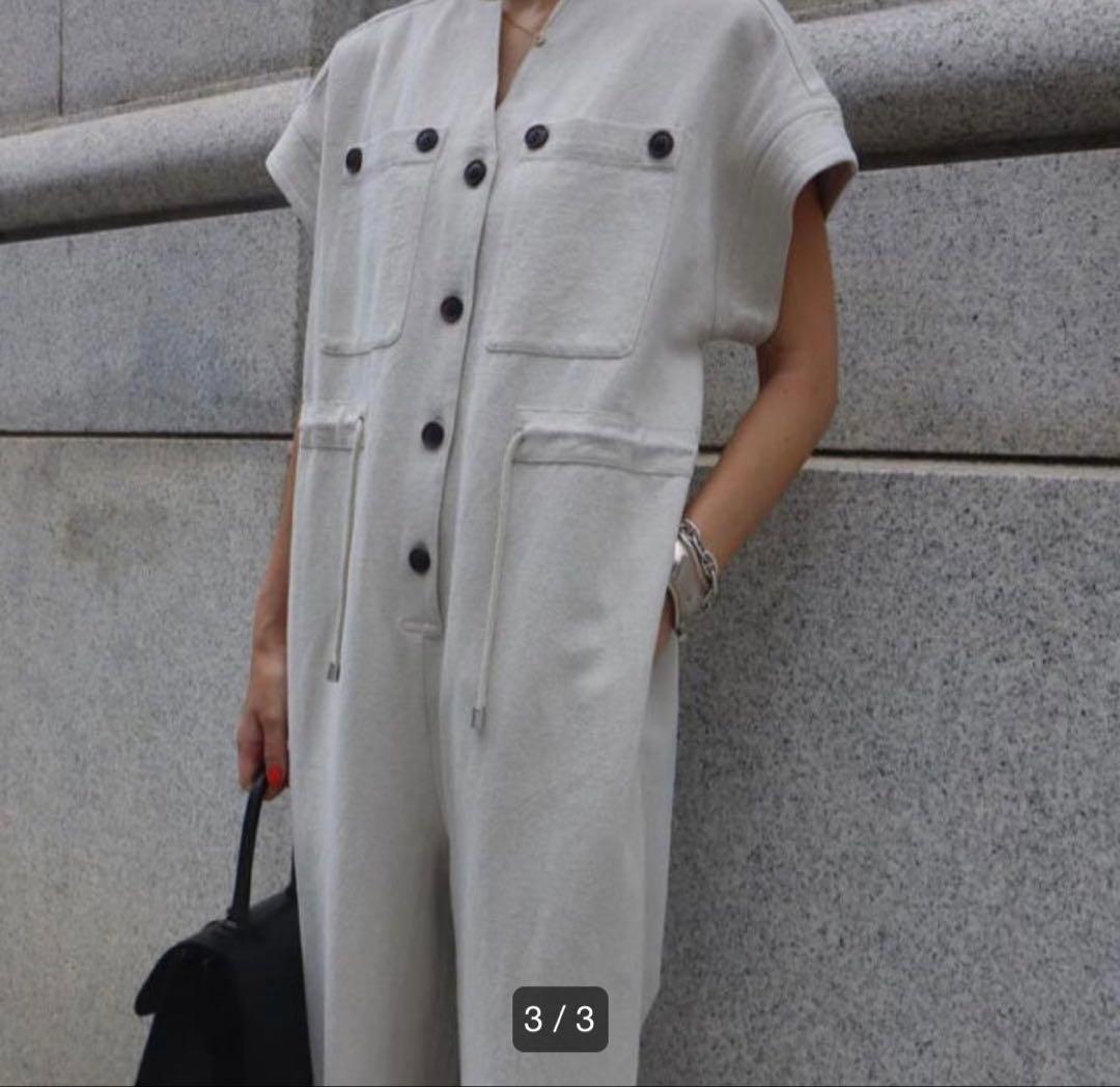 マチャット MACHATT リネンオールインワン 完売品 ゆったり 春夏