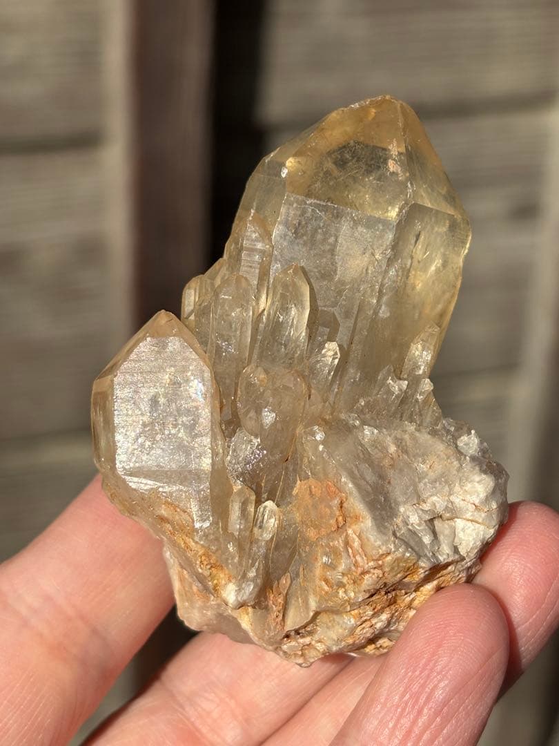 コンゴ産　天然クンダリーニシトリン　貴重　108g 天然石