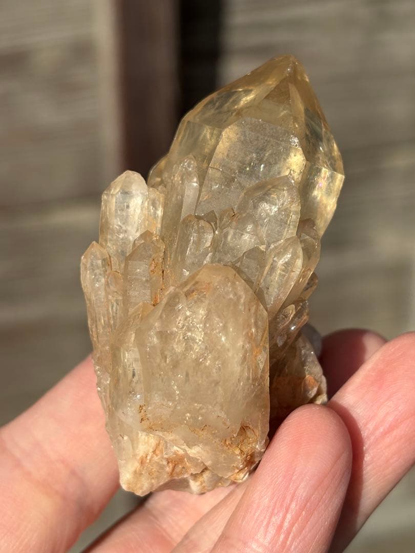 コンゴ産　天然クンダリーニシトリン　貴重　108g 天然石