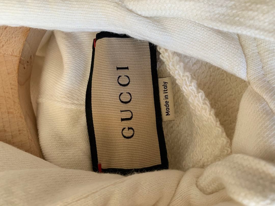 GUCCI ストロベリー　パーカー ホワイト