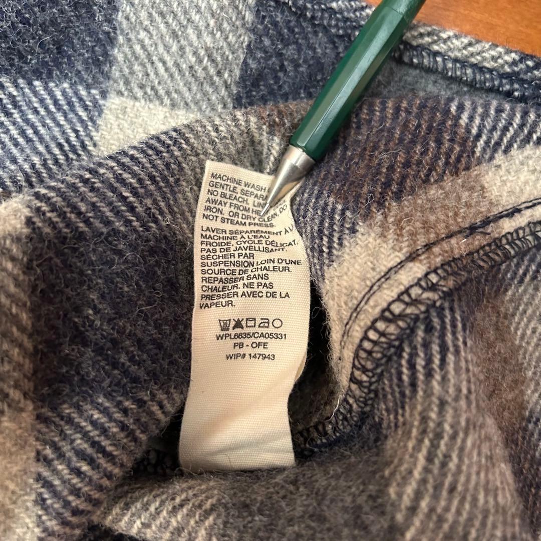 古着 90s OLD WOOLRICH 長袖シャツ CPOジャケット チェック
