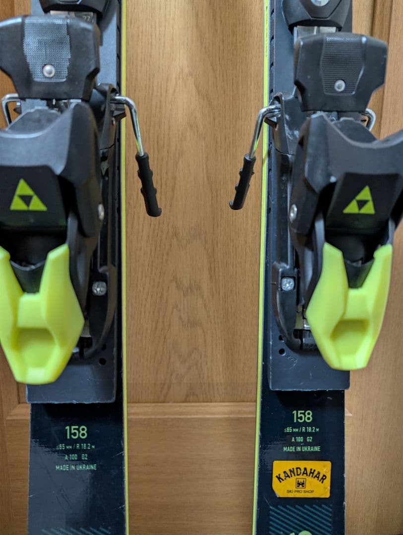 使用少 FISCHER フィッシャー ジュニアGS用158cm＋ Z11