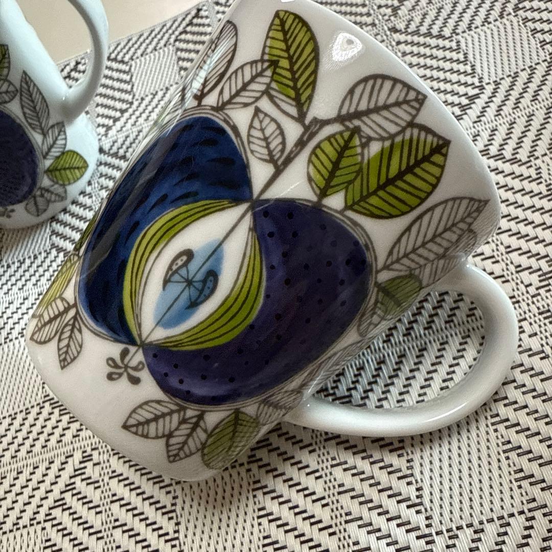 新品　ロールストランド　エデンEden マグカップ、大プレート　ペアセット