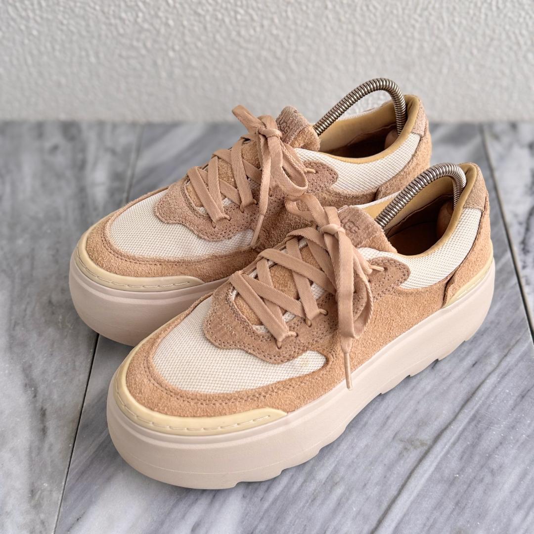 UGG アグ マリン メガ レース スニーカープラットフォームス厚底 24